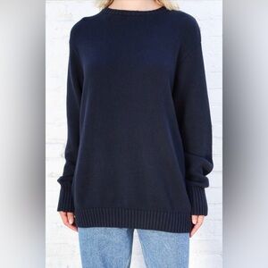 Brandy Melville Brianna Navy Sweater